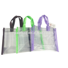 China factory sale white transparency tote clear eva bag